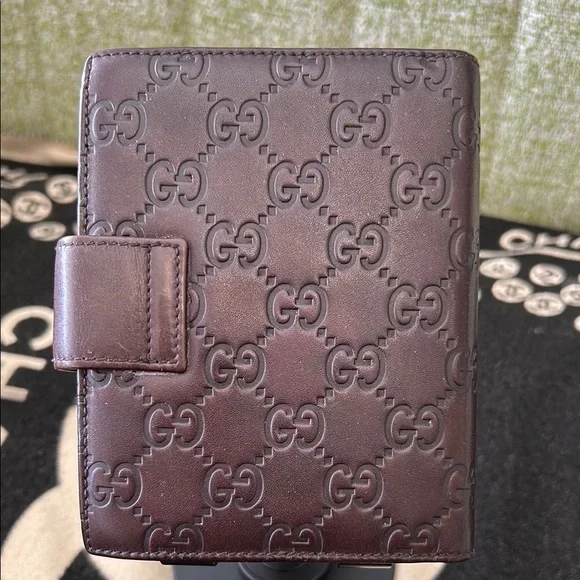 Gucci Brown Leather Agenda - Picture 3 of 12